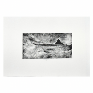 Niamh Spink ‘Stormy Castle’ Monotype