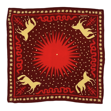 Tabby Booth Wool & Silk Blend Ranch Scarf