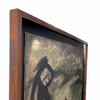 Charlie Barnett Original Framed Charcoal Drawing