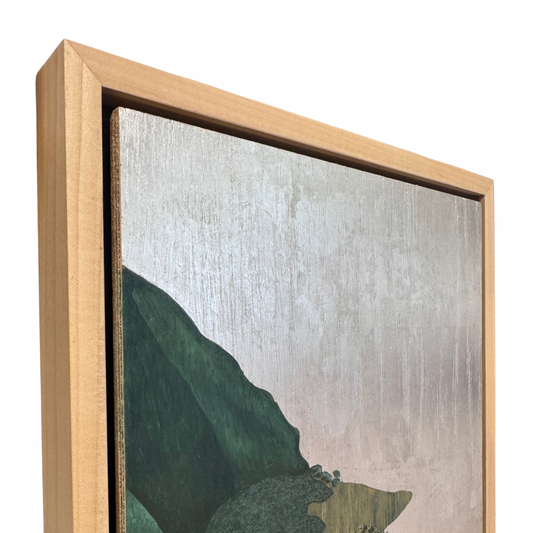 Meredith Owen Original Framed Oil Painting • Carwinion Wood