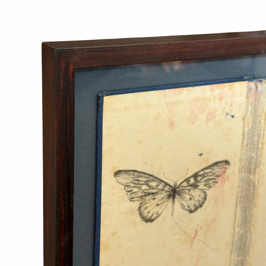 Georgia Parkin-Jones Original Drawing on Book Cover • Thread