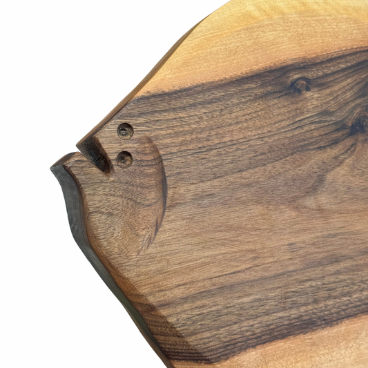 James Heslip Walnut Flat Fish Chopping Board
