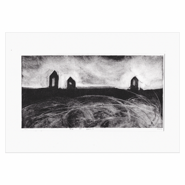 Niamh Spink ‘The Old Barns’ Monotype