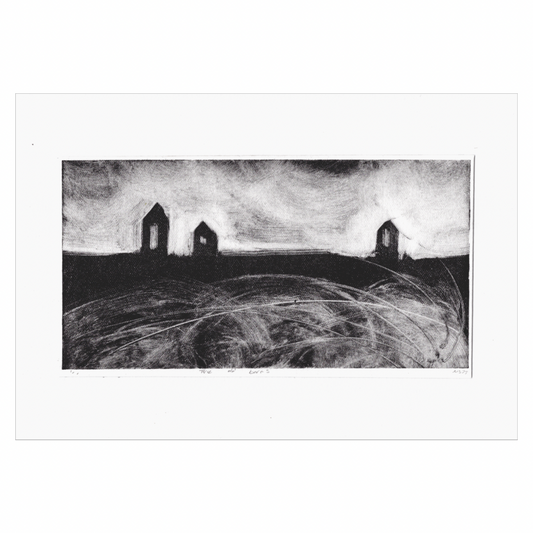 Niamh Spink ‘The Old Barns’ Monotype