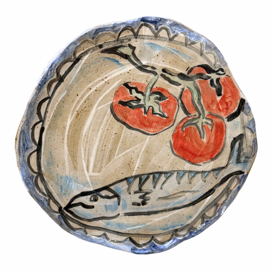 Morgana Burke Original Ceramic Plate