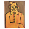 Vaughan Baker Original Painting on Canvas • Melancholy Of A Golden Boy