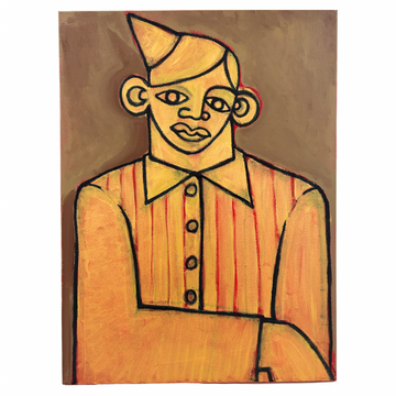 Vaughan Baker Original Painting on Canvas • Melancholy Of A Golden Boy