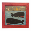 Steve Camps Original Framed Whale Painting