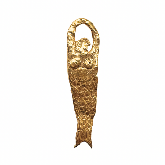 Tabby Booth X Rare Bear Jewellery • 24-Carat Gold Mermaid Pendant