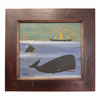 Steve Camps Original Framed Whale Painting