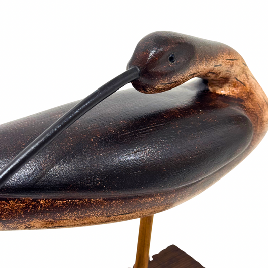 Jim Head Original Wooden Curlew Sculpture