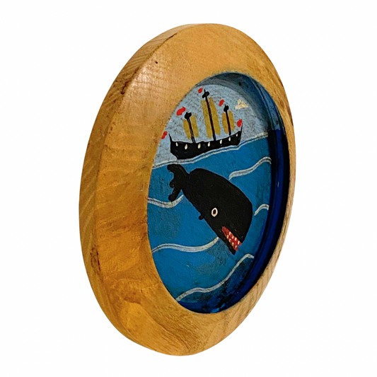 Steve Camps Original Framed Whale Painting