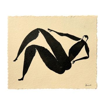 James Heslip Original Mini Ink Drawing On Paper #1