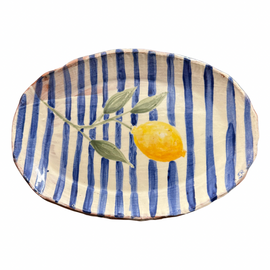 Eloise Rose Handmade Earthenware Platter