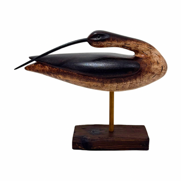 Jim Head Original Wooden Curlew Sculpture