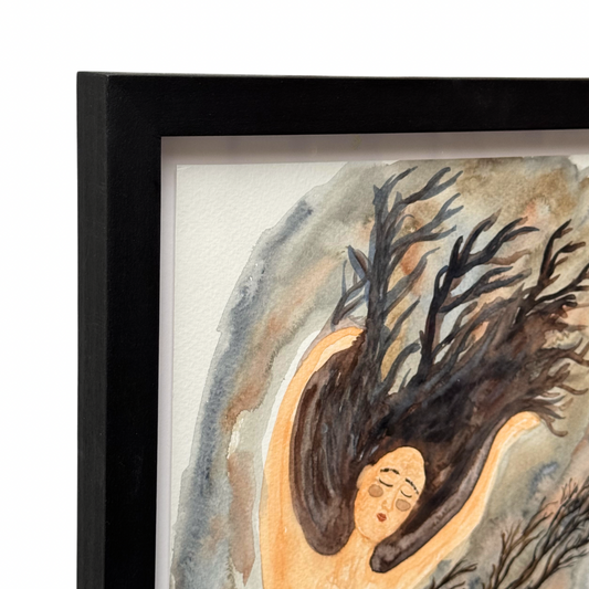 Tanya McBride Original Framed Watercolour Painting