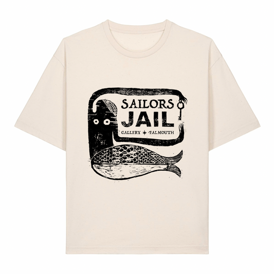Sailors Jail Off-White Short Sleeve Tshirt