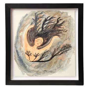 Tanya McBride Original Framed Watercolour Painting
