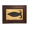 Tabby Booth Painting FISH in Vintage Frame