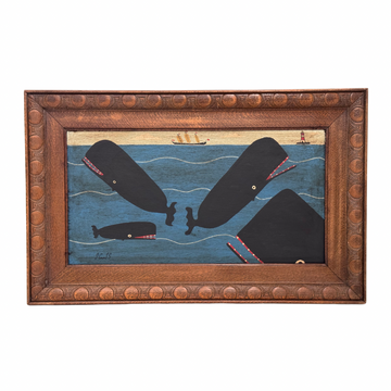 Steve Camps Original Framed Whale Painting