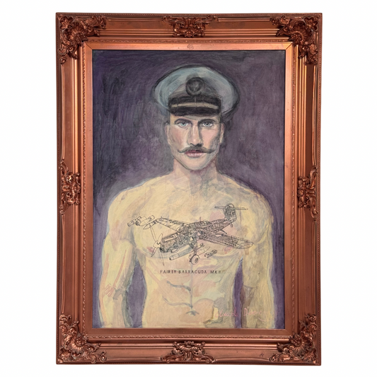 Gary Ray Smith Original Painting In Vintage Frame