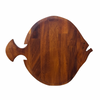 James Heslip Reclaimed Iroko Flat Fish Chopping Board