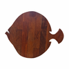 James Heslip Reclaimed Iroko Flat Fish Chopping Board