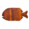 James Heslip Reclaimed Iroko Fish Chopping Board