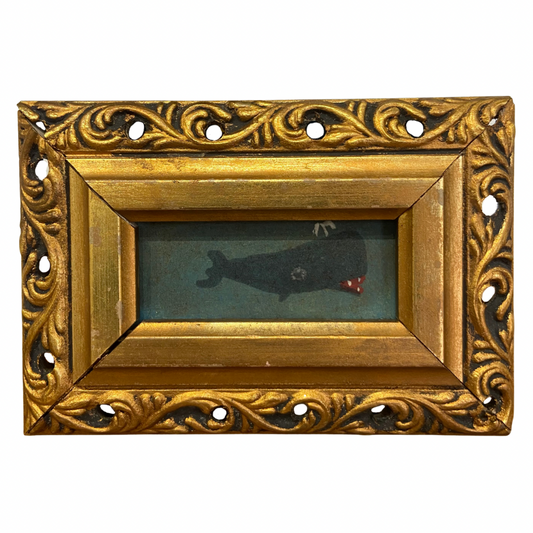 Steve Camps Original Framed Whale Painting