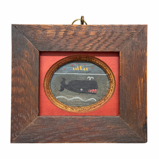 Steve Camps Original Framed Whale Painting