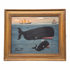 Steve Camps Original Framed Whale Painting