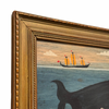 Steve Camps Original Framed Whale Painting