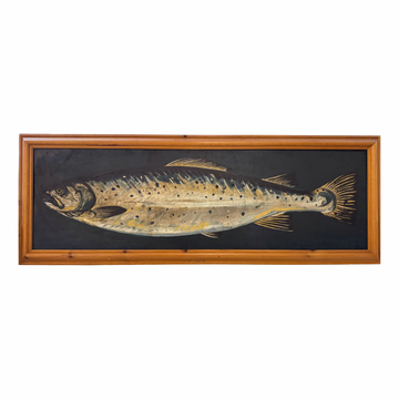 James Heslip Original Painting Wooden Frame