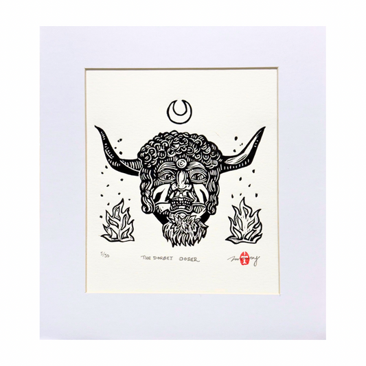 Tamsyn Swingler Original Linocut