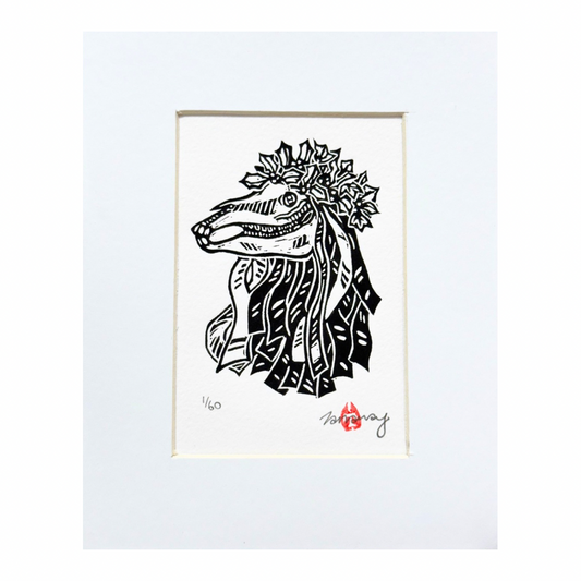 Tamsyn Swingler Original Linocut