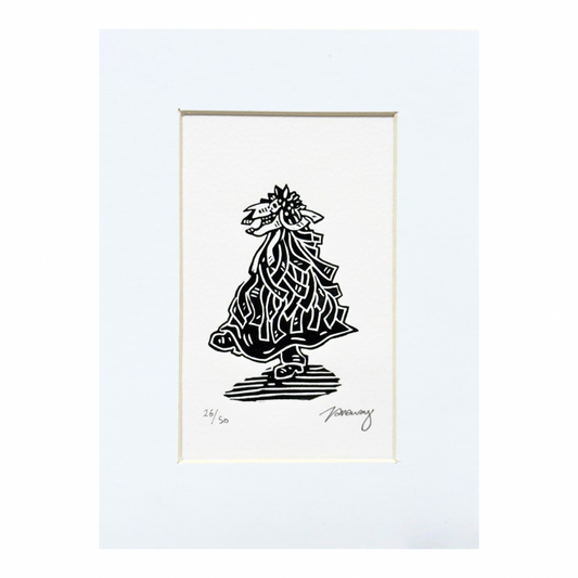 Tamsyn Swingler Original Lino Print