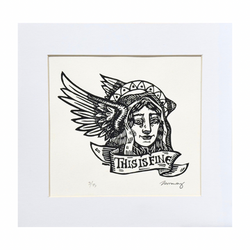 Tamsyn Swingler Original Lino Print