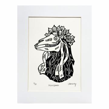 Tamsyn Swingler Original Lino Print