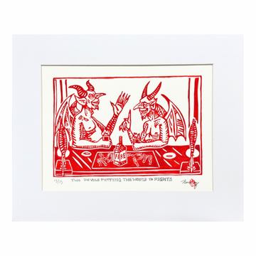 Tamsyn Swingler Original Lino Print