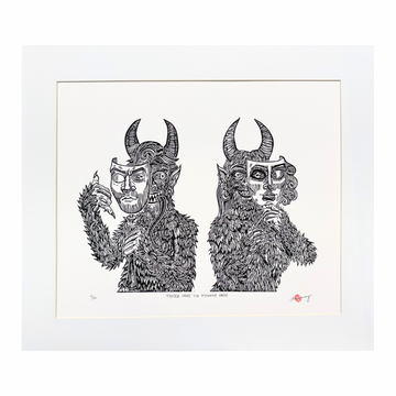 Tamsyn Swingler Original Lino Print
