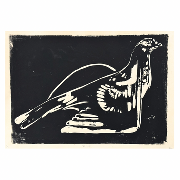 James Heslip Original Woodblock Handprint