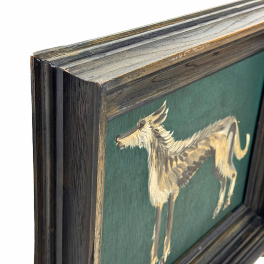 James Heslip Original Painting Wooden Frame