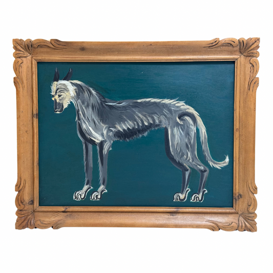 James Heslip Original Painting Wooden Frame