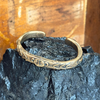 Natasha Ratcliffe Hand Crafted Solid Bronze Face Bangle