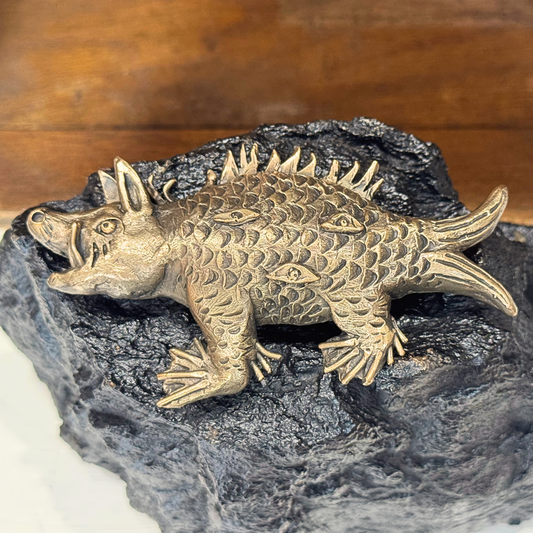 Natasha Ratcliffe Hand Crafted Solid Bronze Creature Wall Hanging
