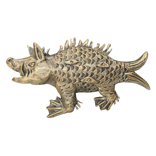 Natasha Ratcliffe Hand Crafted Solid Bronze Creature Wall Hanging