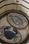 Eloise Rose Handmade Terracotta Platter • The Deep Sea Can Be Fathomed But Who Knows The Heart Of A Woman