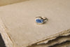 Eloise Rose Handmade Recycled 925 Silver & Porcelain Ring • Whale