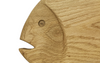 James Heslip Cornish Oak Fish Chopping Board