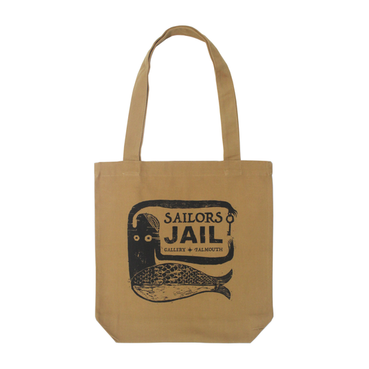 Luxury Ochre Sailors Jail Canvas Bag